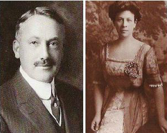 Dr. Walter Jarvis Barlow and Marian Brooks Patterson, ca 1898